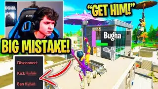 Bugha FORCED to BAN Controller Pros after They Randomly GRIEF after THIS! (Fortnite)