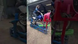 @tobes1973 practicing on the wheelie machine!