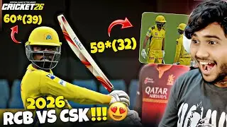 RCB VS CSK IPL 2026 MATCH 2!🔥 | CRICKET 26