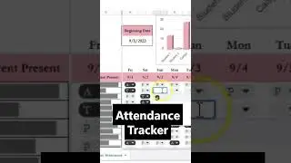 Attendance Tracker Google Sheets Attendance Sheet Management System, Attendance Tracking Excel Sheet