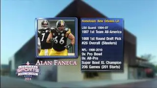 CST Highlights Louisiana Sports Hall of Fame Inductee Alan Faneca