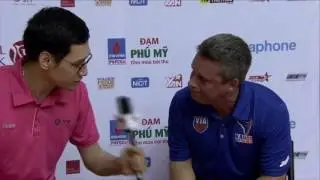 [Interview] Phỏng vấn Coach Todd Purves & Tiến Dương sau trận đấu gặp CT Catfish!