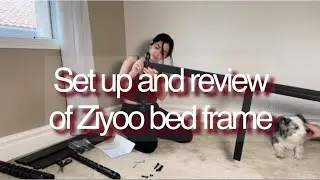 Ziyoo platform bed set up and review! #amazoninfluencer #amazonreview