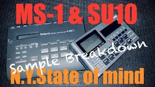 N.Y. State of Mind - Beat reconstruction Roland MS-1 & YAMAHA SU10