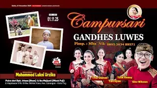 🔴 MUHAMMAD LUKNI URZIKA Khitanan Live Stream Campursari GANDHES LUWES Pimp. Mba' Nik 0895 3634 89571