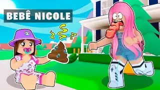 Roblox - CUIDANDO DA BEBÊ NICOLE NA CIDADE DIVERTIDA (BayView RP)