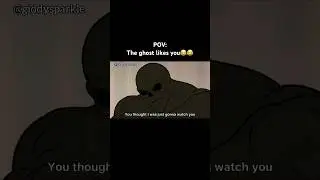 The ghost likes you 😂😂 #animation #animatedcartoon #funny #cartoon #funnyanimation #funny #lol