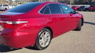 2016 Toyota Camry SE Sedan Folsom  Sacramento  Roseville  Elk Grove  El Dorado Hills