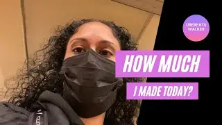 UberEats Walker In Brooklyn NY : How Much I made today? Mini Vlog
