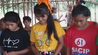 Praise and Worship led by Claris, Tribe Mission Outreach BP Palawan July 13 visit