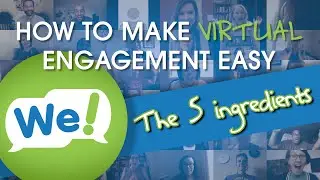 5 Ingredients for Engaging Virtual Meetings