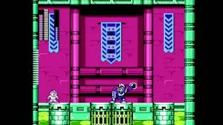 Mega Man Legacy Collection (Mega Man 6) Boss Battle Knight Man