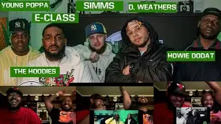 THIS WAS 7mins of CHAOS!! On DA RADAR 845 cypher ( REACTION VIDEO FT MY TWIN BRO DOUGH)