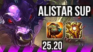 ALISTAR & Jhin vs BLITZCRANK & Kai'Sa (SUP) | 2/2/20 | KR Master | 25.20