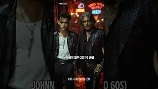 Legendary Actors Then and Now &ndash; Johnny Depp, Keanu Reeves, Brad Pitt, De Niro & More! #invideoai