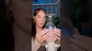 ✨TINGLY🍷 GLASS or PLASTIC 👛 #asmr #asmrvideos #asmrsounds #tinglesforsleep #satisfyingvideo #fyp