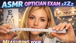 ASMR Sleep-Inducing Optician ExamzZz Measuring Your Face for Glasses