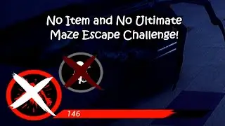 No Item & No Ult, Maze Escape Challenge! | DD Monsters & Mortals