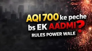 Delhi Air Pollution Exposed🔥| AQI vs IQ, VIP Fireworks & Double Standards