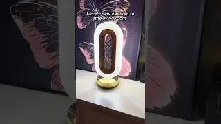 Modern LED Crystal Table Lamp, USB Rechargeable, Dimmable Night Light #lamp