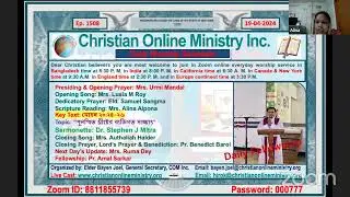 CHRiSTiAN ONLiNE MiNiSTRY's Personal Meeting Room
