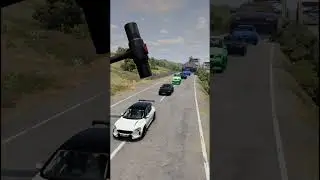 Colorful Small to Giant Cars vs Hammer #shorts #ytshorts #crash #cars #destroy #automobile