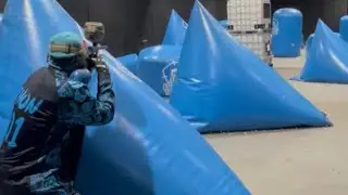 Steel town event paintball park indoor 1v1 practice 