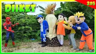 Spider-man Ikat Badut Boboiboy | Drama Badut feat Ondel-Ondel Betawi eps.206