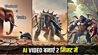 Ai Hybrid Animal Video Kaise Banaye | Hybrid Animal Reels Video Editing | Hybrid Animal Video Edit
