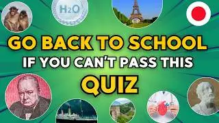 Are You SMARTER Than a High Schooler?  🎓 |  General Knowledge Quiz