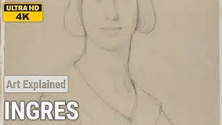 Ingres: A collection of 10 sketch drawings with title and year, 1842-1859 [4K]