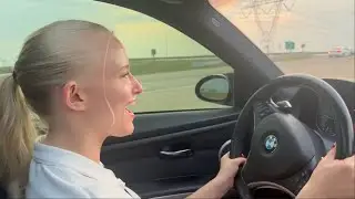 Girlfriend's Epic Reaction to Driving My High-HP Single Turbo BMW 335i!