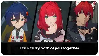 Manato Wants to Carry Both Yuzuha & Belle Together (Cutscene) | Zenless Zone Zero 2.1