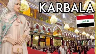 Iraq Travel Vlog 2023-The first impression of Karbala, Iraq! مدونة سفر كربلاء في العراق