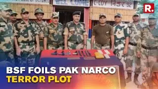 BSF Foils Pakistan Terror Plot, 1 KG Narcotics & 4 Pistols With 100 Rounds Recovered