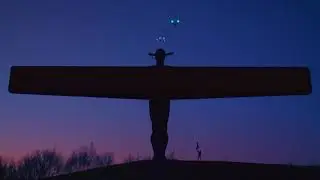 Strewth! Angel of the North hijacked for Australia Day