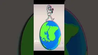 Rotate Crazy Planet #animation