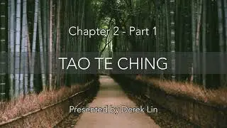 Tao Te Ching Chapter 2 - Part 1: Observe the Manifestations