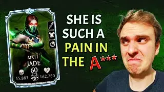 MK Mobile. MK11 Jade is THE BIGGEST HEADACHE! (ft. Starinsky for Life)