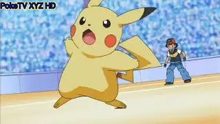 Pokemon Ash 's Pikachu vs Paul's Electrivire🔥🔥🔥🔥💥💥