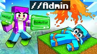 Kız Arkadaşım ADMİN G&uuml;c&uuml; İle Bizi HAPSETTİ! - Minecraft