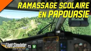 [Mini RP] Ramassage scolaire en Papouasie en DHC-6 Twin Otter ● Flight Simulator 2020