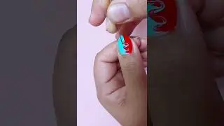 💅🧷Easy nail art with safety pin #simplenails #nailart2026 #shorts