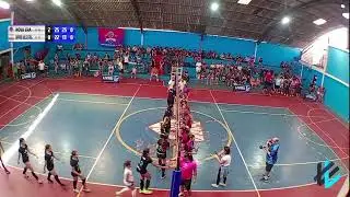 NOVA ERA X RIPPER VOLEI PDG - INFANTIL C FEMININO - TA&Ccedil;A OURO - LIVERJ 2025