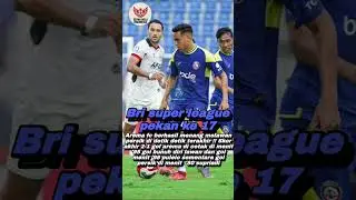 Hasil pertandingan terbaru bri super league sore ini arema fc vs semen padang
