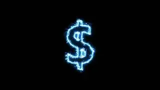 Dollar Symbol Motion Background: Motion Graphics and Video Editing Tips and Green Screen Projects