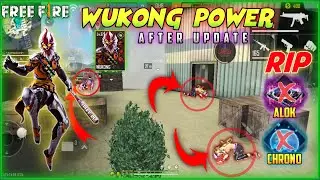 Free Fire New Wukong Character Ability Test After OB 27 Update | Wukong Gameplay | #GamingWithSamar