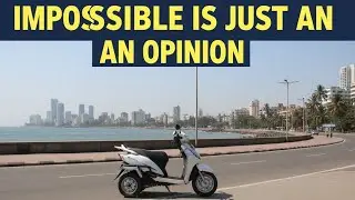 Handicap Ride from Malad to Marine Drive on my handicap-modified scooter