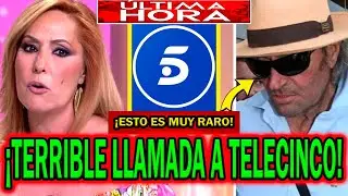 💥&iexcl;TERRIBLE LLAMADA! DE AMADOR MOHEDANO A TELECINCO POR SU SALUD TRAS FOTO DE ROSARIO MOHEDANO
