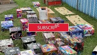 4th of July Backyard Firework Show and Setup 2021
